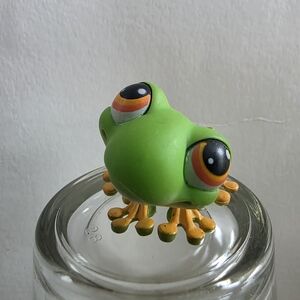 2/$20 Littlest Pet Shop Rare LPS Frog #264 Authentic Hasbro Toy